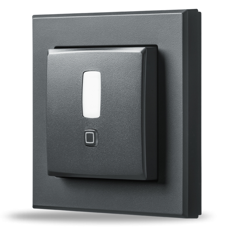 PIR detektor pohybu - pre 55 rámček, vnútorný, antracit - HmIP-SMI55-A 3 antracit - HmIP-SMI55-A