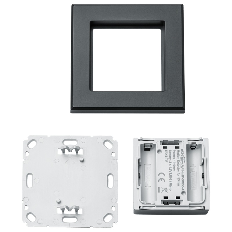 PIR detektor pohybu - pre 55 rámček, vnútorný, antracit - HmIP-SMI55-A 5 PIR detektor pohybu - pre 55 rámček, vnútorný, antracit - HmIP-SMI55-A – Obrázok 5