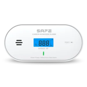 SAFE 10YDCO-RF - Bezdrôtovo pripojiteľný detektor oxidu uhoľnatého (CO) FireSafe
