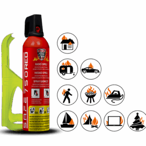 SET Hasiaci sprej SAFE 750 RED + držiak SAFE 75F