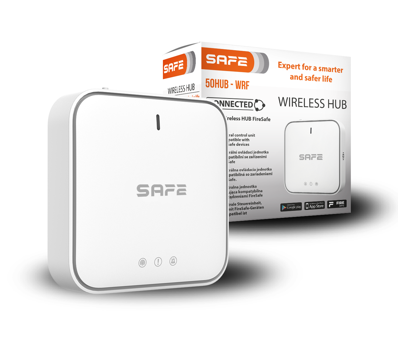 SET FIRE & CO - 1x SAFE50HUB-WRF, 1x SAFE10Y30-RF, 1x SAFE10YDCO-RF 2 1x SAFE10Y30-RF